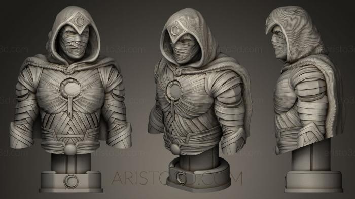 Busts of heroes and monsters (BUSTH_0230) 3D model for CNC machine